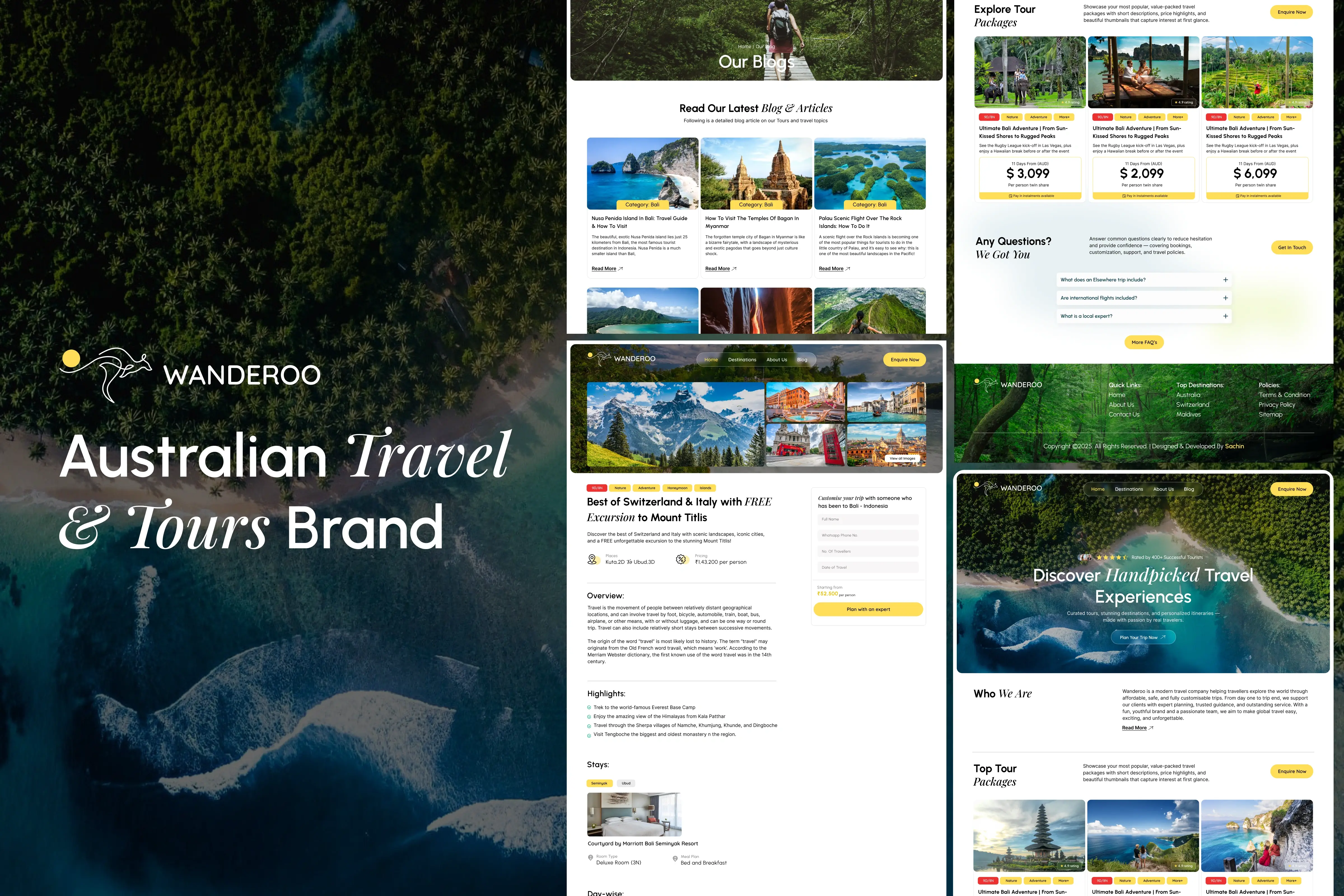 Designing Intuitive Travel Experiences for Wanderoo